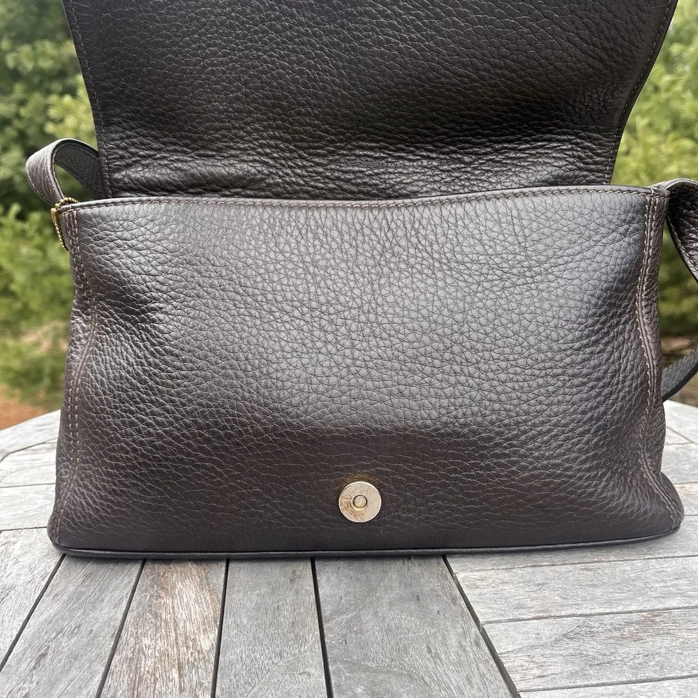 Vintage COACH Sonoma Crossbody Shoulder Bag‎ Brown Leather Purse 4928 Costa Rica
